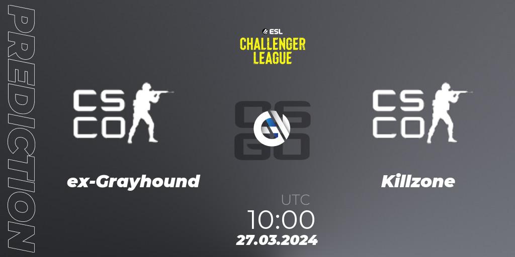 Jeeves - Killzone: прогноз. 27.03.2024 at 10:00, Counter-Strike (CS2), ESL Challenger League Season 47: Oceania