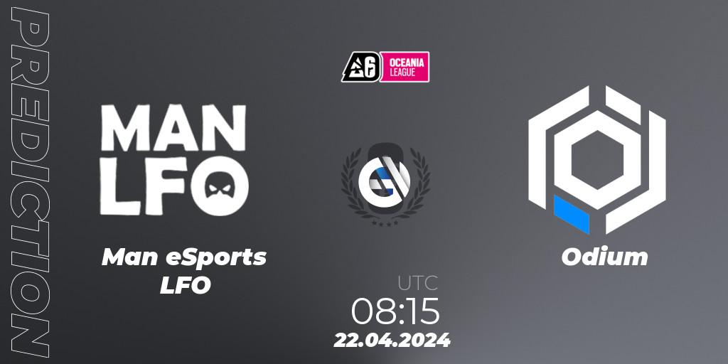 Man eSports LFO - Odium: прогноз. 22.04.24, Rainbow Six, Oceania League 2024 - Stage 1