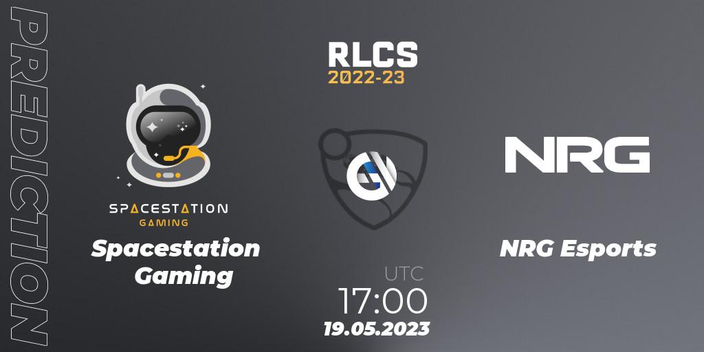 Spacestation Gaming - NRG Esports: прогноз. 19.05.2023 at 17:00, Rocket League, RLCS 2022-23 - Spring: North America Regional 2 - Spring Cup