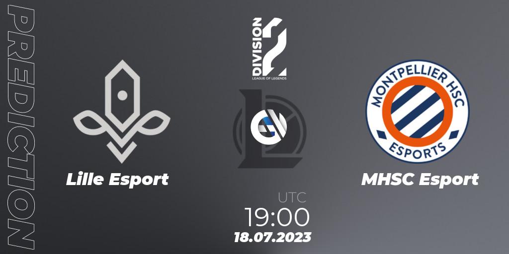 Lille Esport - MHSC Esport: прогноз. 18.07.2023 at 19:00, LoL, LFL Division 2 Summer 2023 - Group Stage