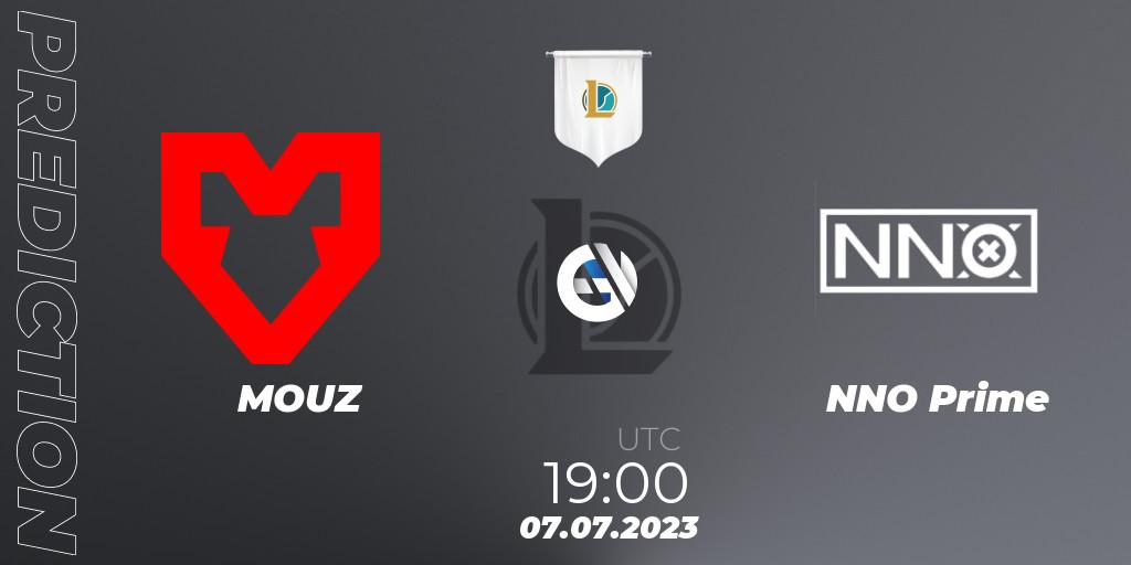 MOUZ - NNO Prime: прогноз. 07.07.2023 at 19:00, LoL, Prime League Summer 2023 - Group Stage