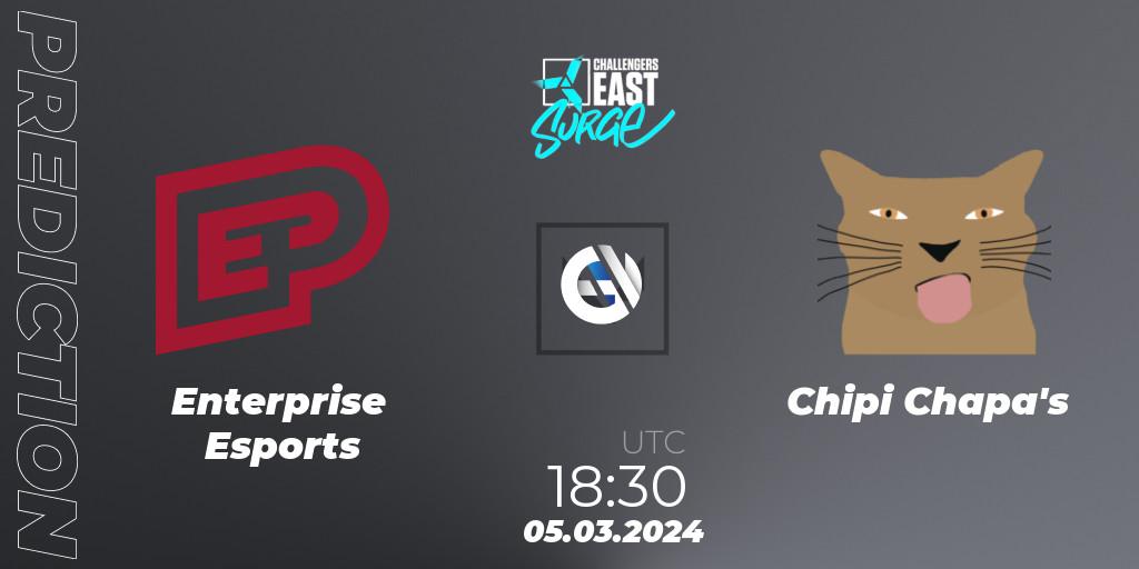 Enterprise Esports - Chipi Chapa's: прогноз. 05.03.24, VALORANT, VALORANT Challengers 2024 East: Surge Split 1