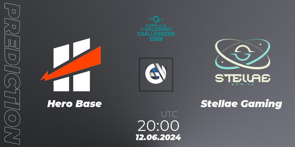 Hero Base - Stellae Gaming: прогноз. 12.06.2024 at 20:00, VALORANT, VALORANT Challengers 2024 Brazil: Split 2