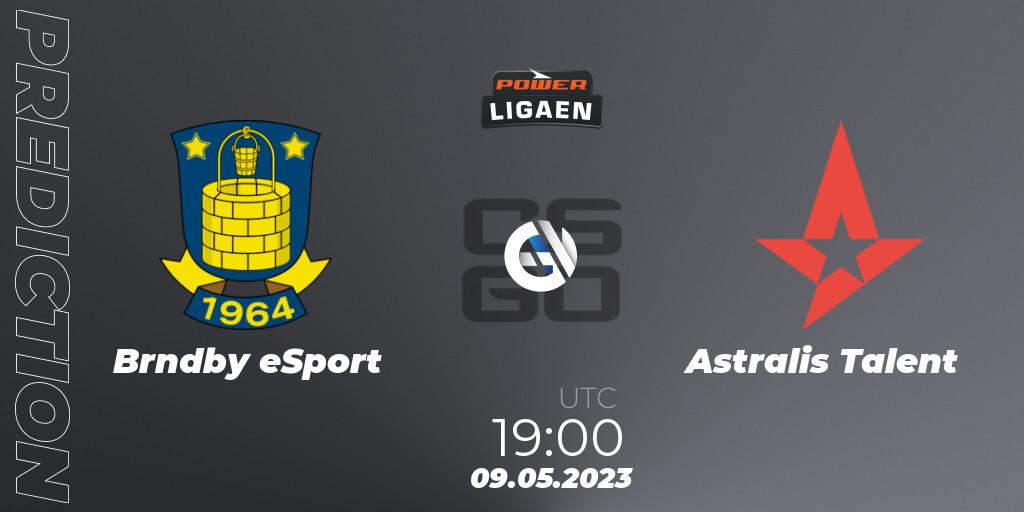 Brøndby eSport - Astralis Talent: прогноз. 09.05.2023 at 19:00, Counter-Strike (CS2), Dust2.dk Ligaen Season 23