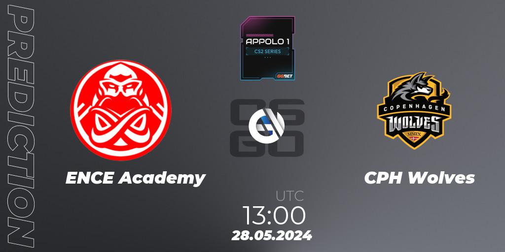ENCE Academy - CPH Wolves: прогноз. 28.05.2024 at 13:00, Counter-Strike (CS2), Appolo1 Series: Phase 2