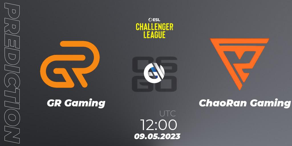GR Gaming - ChaoRan Gaming: прогноз. 09.05.2023 at 12:00, Counter-Strike (CS2), ESL Challenger League Season 45: Asia-Pacific