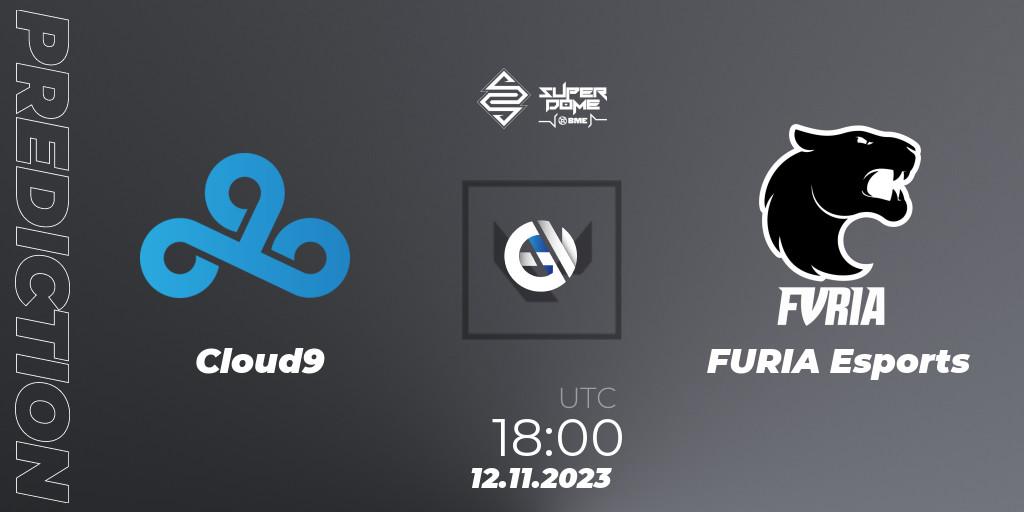 Cloud9 - FURIA Esports: прогноз. 12.11.23, VALORANT, Superdome 2023 - Colombia