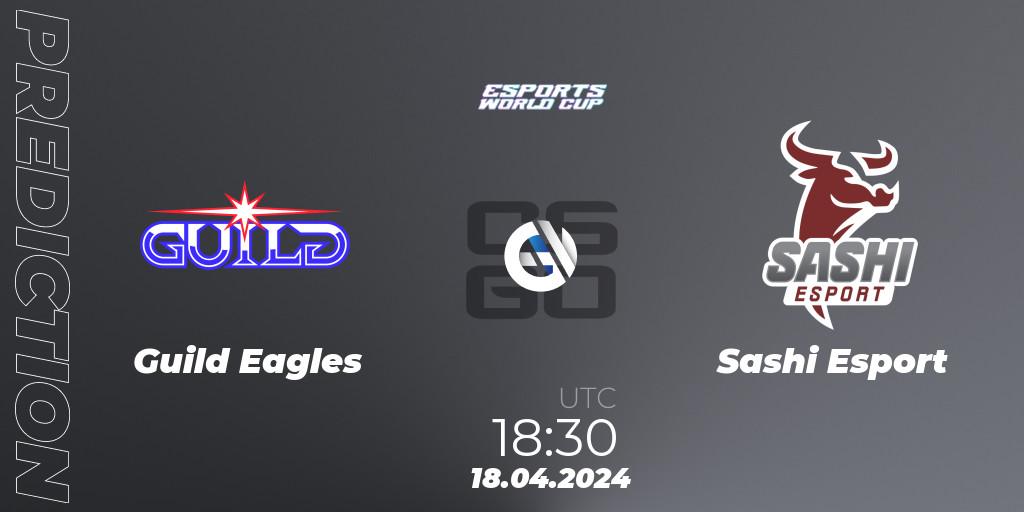 Guild Eagles - Sashi Esport: прогноз. 18.04.24, CS2 (CS:GO), Esports World Cup 2024: European Open Qualifier