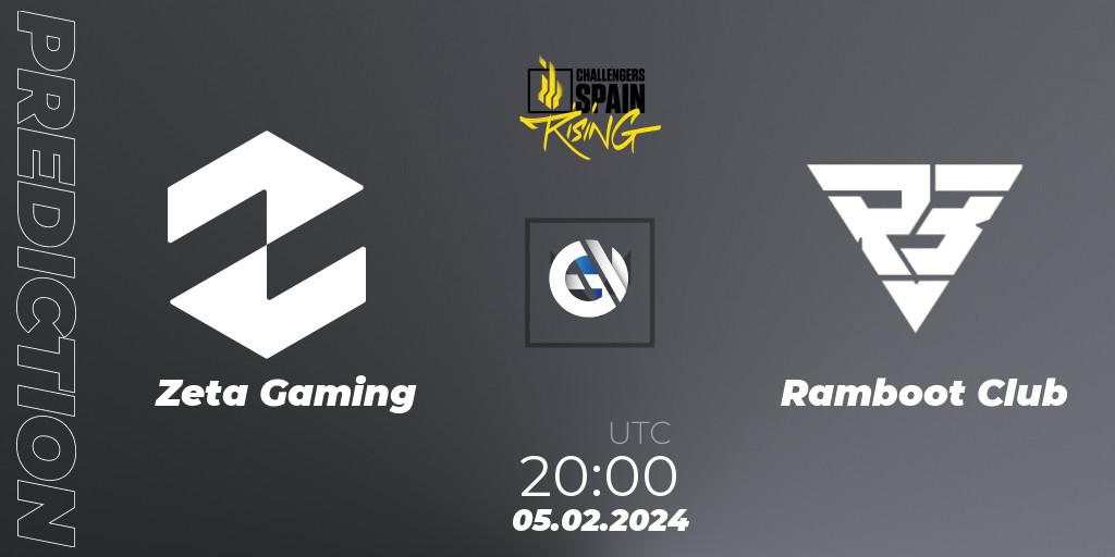 Zeta Gaming - Ramboot Club: прогноз. 05.02.24, VALORANT, VALORANT Challengers 2024 Spain: Rising Split 1