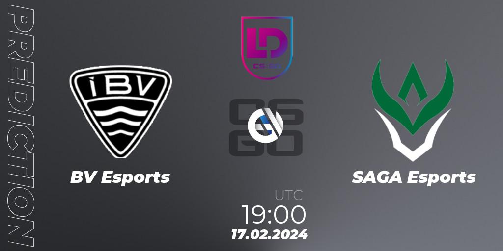 ÍBV Esports - SAGA Esports: прогноз. 17.02.2024 at 20:00, Counter-Strike (CS2), Icelandic Esports League Season 8: Regular Season