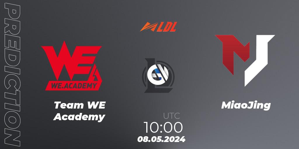 Team WE Academy - MiaoJing: прогноз. 08.05.24, LoL, LDL 2024 - Stage 2