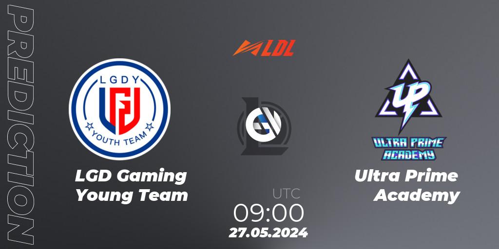 LGD Gaming Young Team - Ultra Prime Academy: прогноз. 27.05.2024 at 09:00, LoL, LDL 2024 - Stage 3