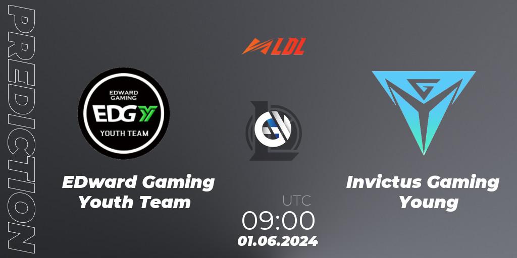 EDward Gaming Youth Team - Invictus Gaming Young: прогноз. 01.06.2024 at 09:00, LoL, LDL 2024 - Stage 2