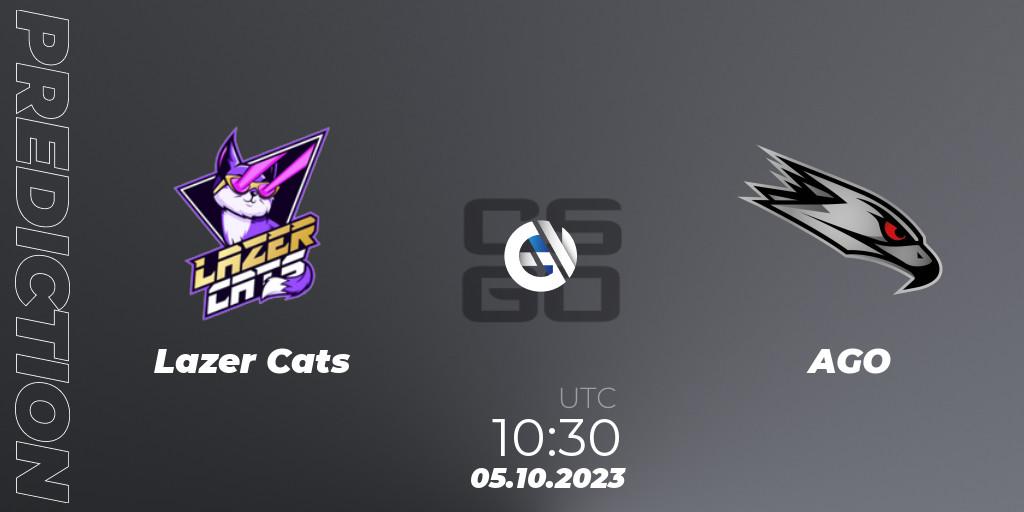 Lazer Cats - AGO: прогноз. 06.10.2023 at 13:30, Counter-Strike (CS2), European Pro League Season 11: Division 2