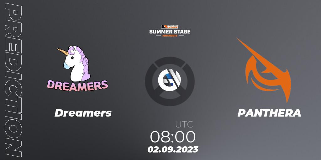 Dreamers - PANTHERA: прогноз. 02.09.2023 at 08:00, Overwatch, Overwatch League 2023 - Summer Stage Knockouts