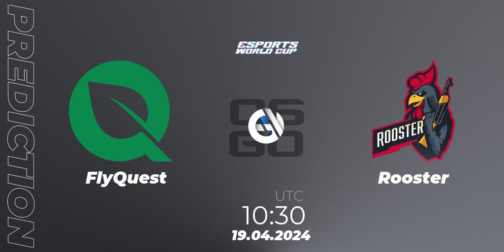 FlyQuest - Rooster: прогноз. 19.04.24, CS2 (CS:GO), Esports World Cup 2024: Oceanic Closed Qualifier