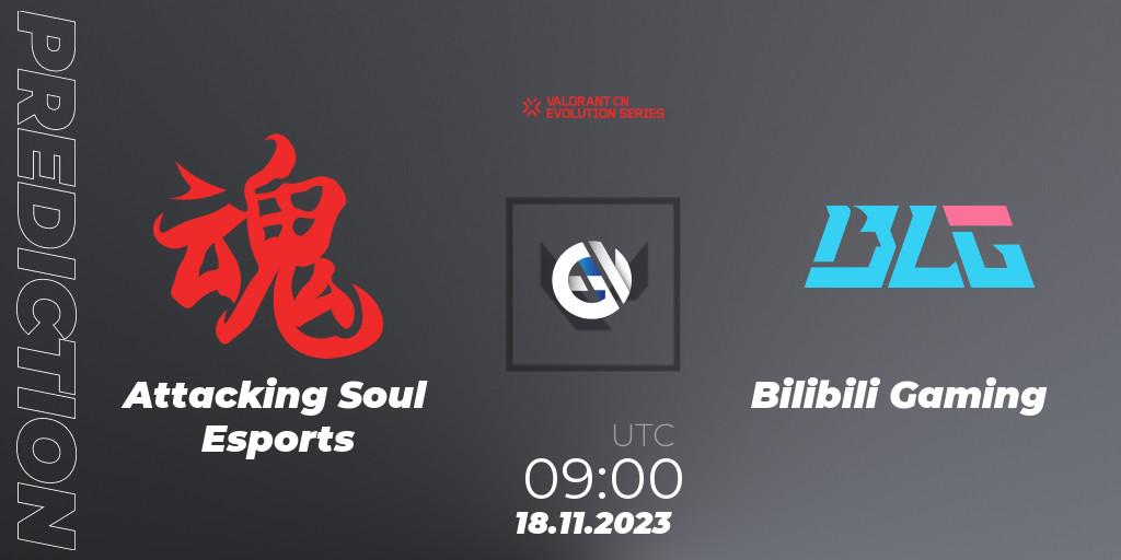 Attacking Soul Esports - Bilibili Gaming: прогноз. 18.11.23, VALORANT, VALORANT China Evolution Series Act 3: Heritability