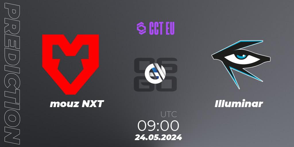 mouz NXT - Illuminar: прогноз. 24.05.2024 at 09:00, Counter-Strike (CS2), CCT Season 2 Europe Series 4