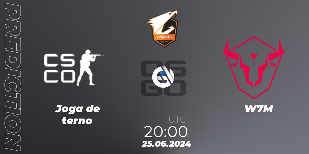 Joga de terno - W7M: прогноз. 25.06.2024 at 20:00, Counter-Strike (CS2), Aorus League 2024 Season 1: Brazil