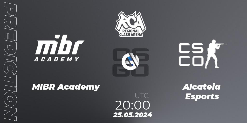 MIBR Academy - Alcateia Esports: прогноз. 25.05.2024 at 20:00, Counter-Strike (CS2), Regional Clash Arena South America: Closed Qualifier