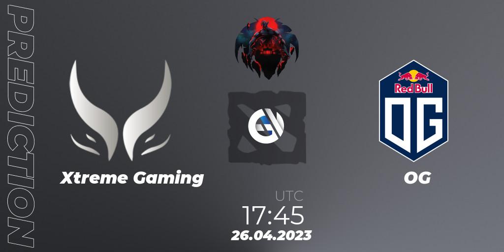 Xtreme Gaming - OG: прогноз. 26.04.2023 at 17:51, Dota 2, The Berlin Major 2023 ESL - Group Stage