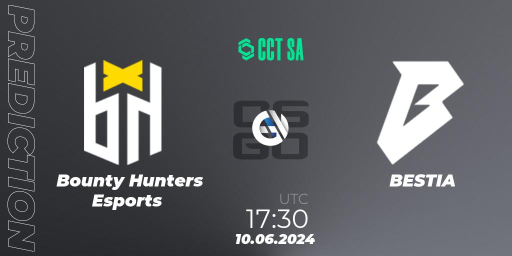 Bounty Hunters Esports - BESTIA: прогноз. 10.06.2024 at 17:55, Counter-Strike (CS2), CCT Season 2 South America Series 1