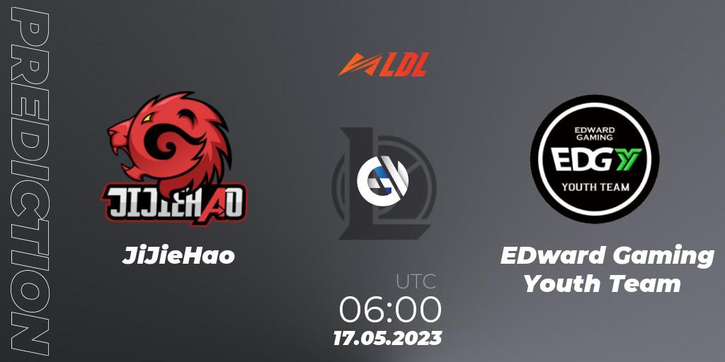 JiJieHao - EDward Gaming Youth Team: прогноз. 17.05.2023 at 06:00, LoL, LDL 2023 - Regular Season - Stage 2