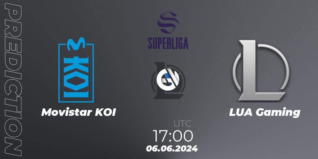 Movistar KOI - LUA Gaming: прогноз. 06.06.2024 at 17:00, LoL, LVP Superliga Summer 2024