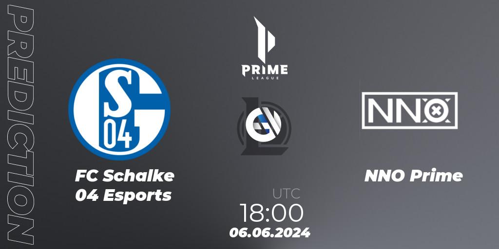 FC Schalke 04 Esports - NNO Prime: прогноз. 06.06.2024 at 18:00, LoL, Prime League Summer 2024