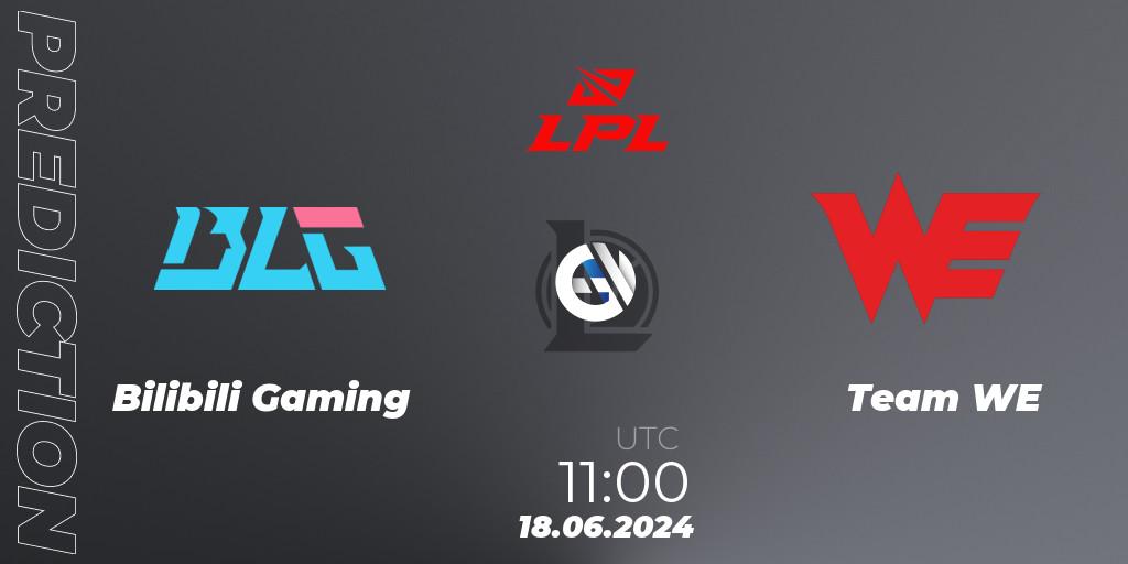 Bilibili Gaming - Team WE: прогноз. 18.06.2024 at 11:00, LoL, LPL 2024 Summer - Group Stage