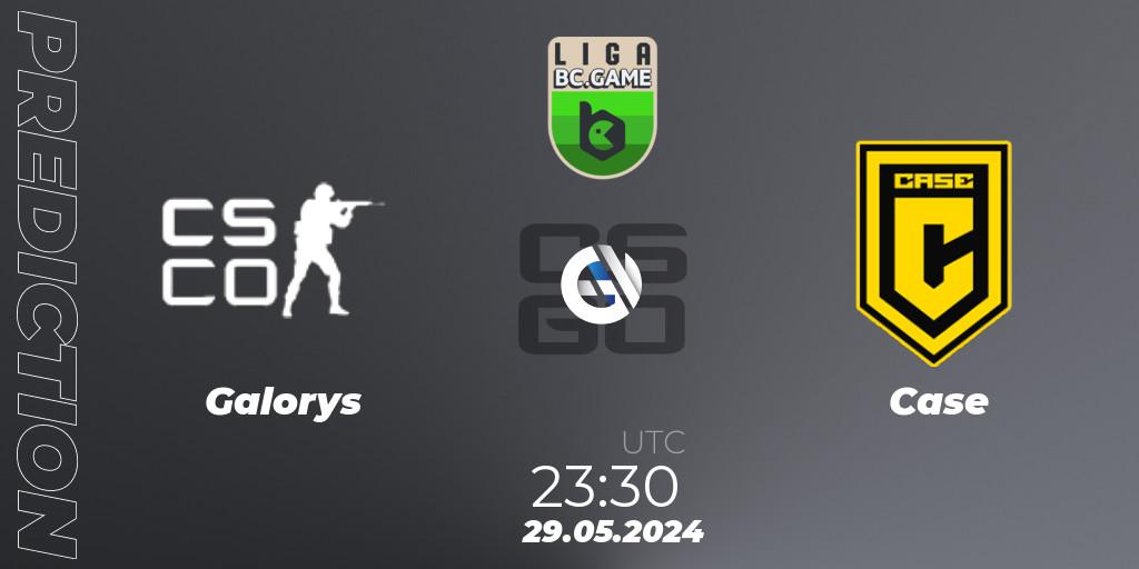 Galorys - Case: прогноз. 29.05.2024 at 23:30, Counter-Strike (CS2), Dust2 Brasil Liga Season 3