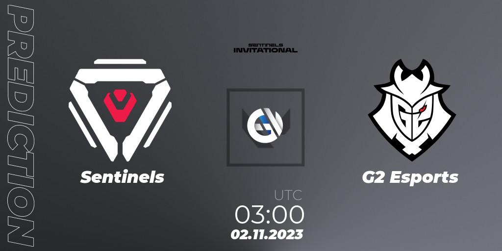 Sentinels - G2 Esports: прогноз. 02.11.23, VALORANT, Sentinels Invitational