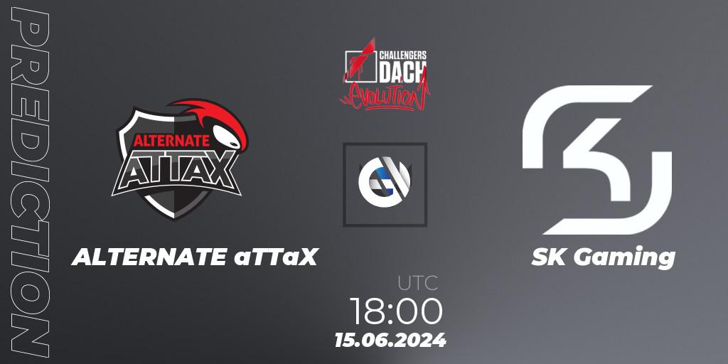 ALTERNATE aTTaX - SK Gaming: прогноз. 15.06.2024 at 18:00, VALORANT, VALORANT Challengers 2024 DACH: Evolution Split 2