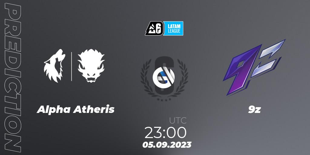 Alpha Atheris - 9z: прогноз. 05.09.2023 at 23:00, Rainbow Six, LATAM League 2023 - Stage 2