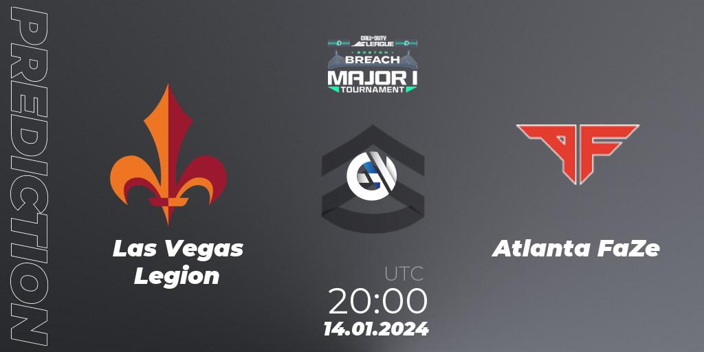 Las Vegas Legion - Atlanta FaZe: прогноз. 14.01.2024 at 20:15, Call of Duty, Call of Duty League 2024: Stage 1 Major Qualifiers