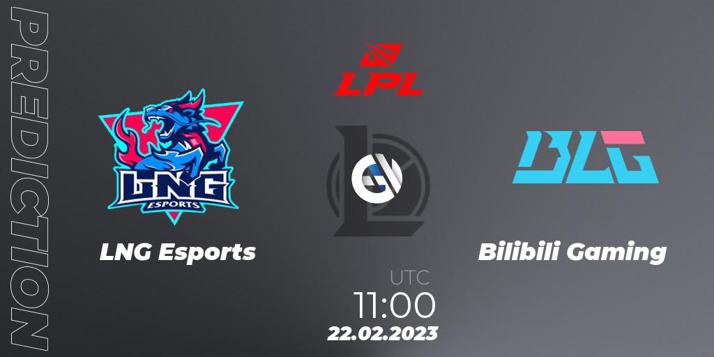 LNG Esports - Bilibili Gaming: прогноз. 22.02.23, LoL, LPL Spring 2023 - Group Stage