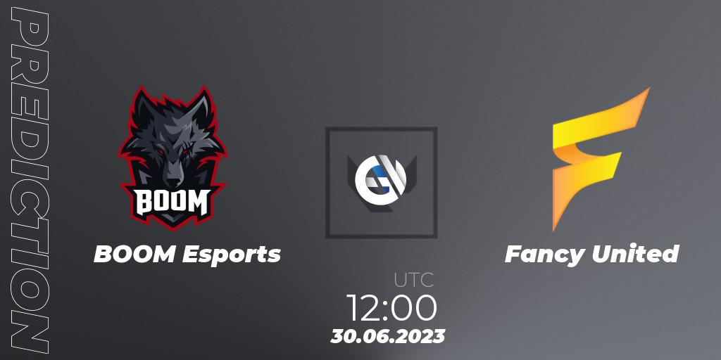 BOOM Esports - Fancy United: прогноз. 30.06.2023 at 12:00, VALORANT, VALORANT Challengers Ascension 2023: Pacific - Group Stage