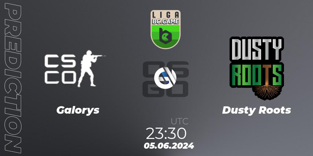 Galorys - Dusty Roots: прогноз. 13.06.2024 at 19:00, Counter-Strike (CS2), Dust2 Brasil Liga Season 3