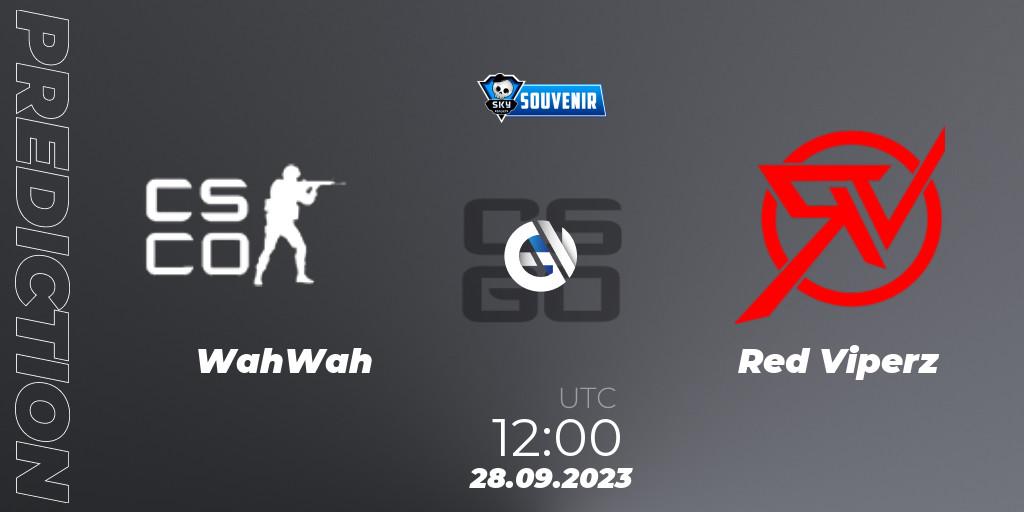 WahWah - Red Viperz: прогноз. 28.09.2023 at 15:00, Counter-Strike (CS2), Skyesports Souvenir 2023