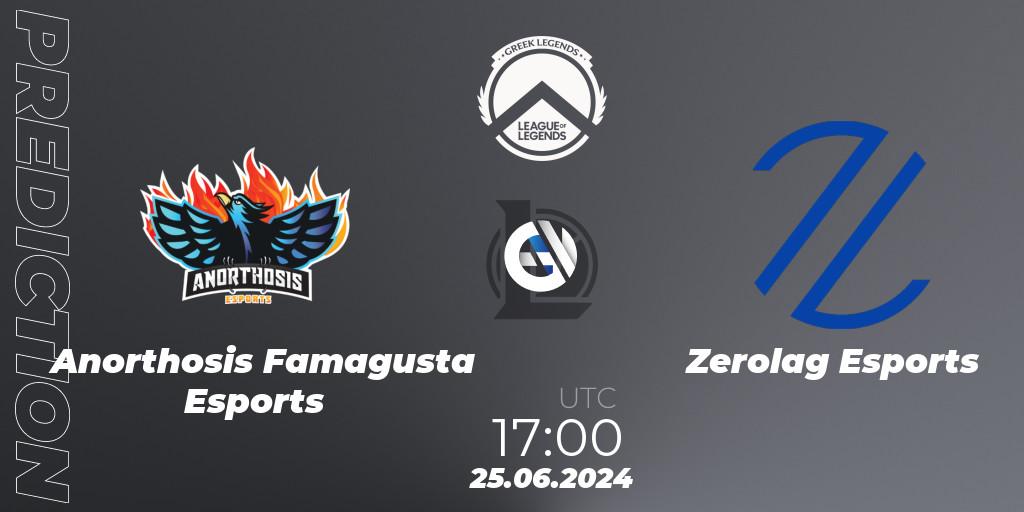 Anorthosis Famagusta Esports - Zerolag Esports: прогноз. 25.06.2024 at 17:00, LoL, GLL Summer 2024