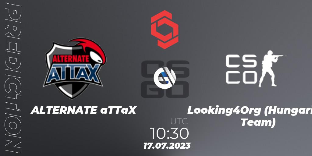 ALTERNATE aTTaX - Looking4Org (Hungarian Team): прогноз. 17.07.2023 at 10:30, Counter-Strike (CS2), CCT Central Europe Series #7