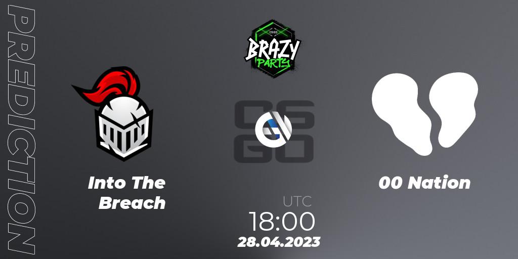 Into The Breach - 00 Nation: прогноз. 28.04.2023 at 20:15, Counter-Strike (CS2), Brazy Party 2023