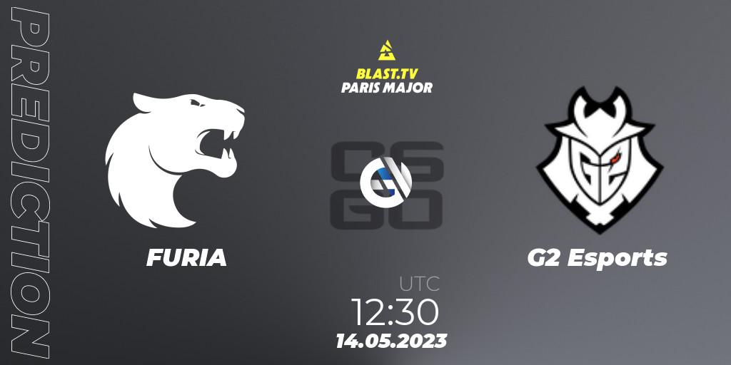 FURIA - G2 Esports: прогноз. 14.05.2023 at 16:00, Counter-Strike (CS2), BLAST Paris Major 2023