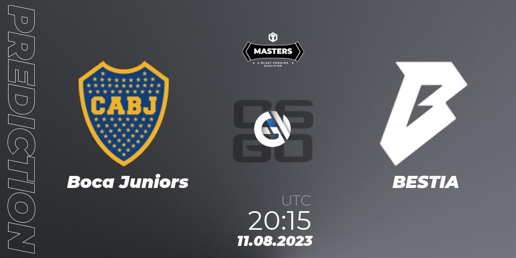Boca Juniors - BESTIA: прогноз. 11.08.2023 at 20:30, Counter-Strike (CS2), TG Masters: Fall 2023