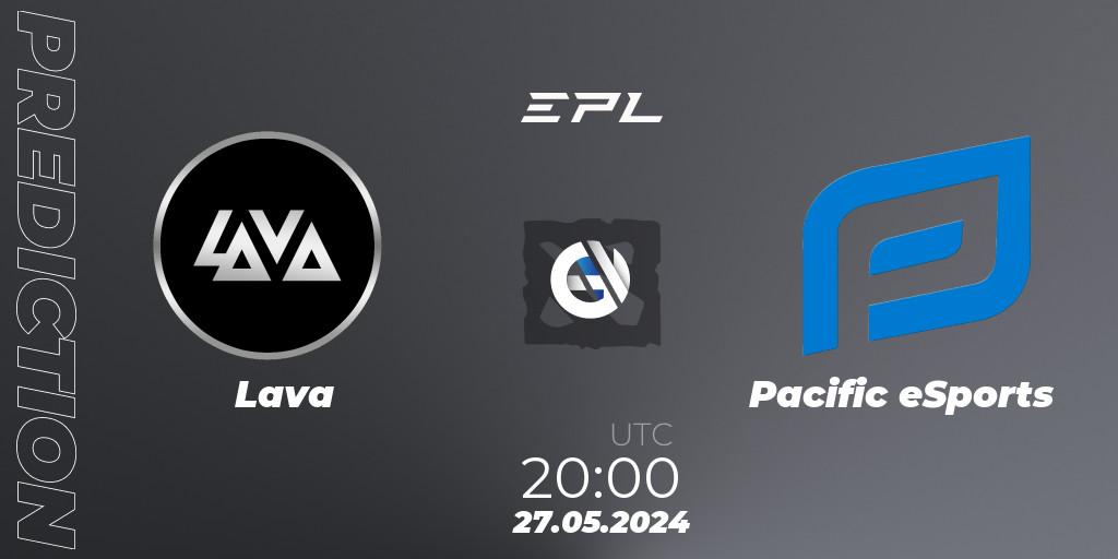 Lava - Pacific eSports: прогноз. 27.05.2024 at 20:00, Dota 2, EPL World Series: America Season 11