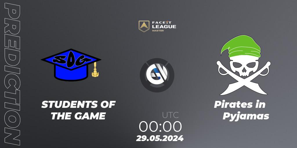 STUDENTS OF THE GAME - Pirates in Pyjamas: прогноз. 08.06.2024 at 00:00, Overwatch, FACEIT League Season 1 - NA Master Road to EWC