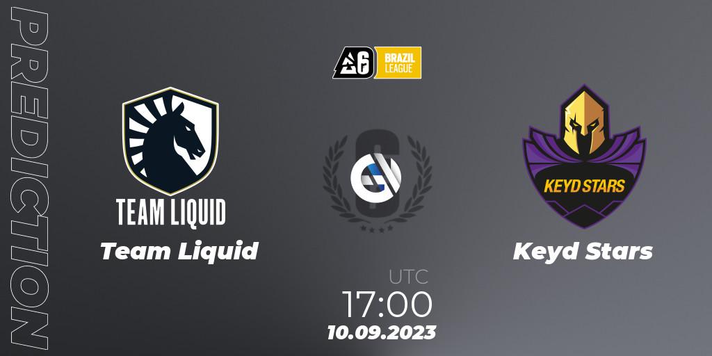 Team Liquid - Keyd Stars: прогноз. 10.09.2023 at 17:00, Rainbow Six, Brazil League 2023 - Stage 2