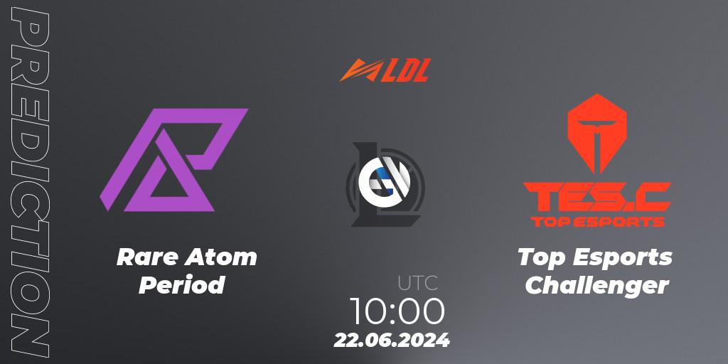 Rare Atom Period - Top Esports Challenger: прогноз. 22.06.2024 at 08:30, LoL, LDL 2024 - Stage 3