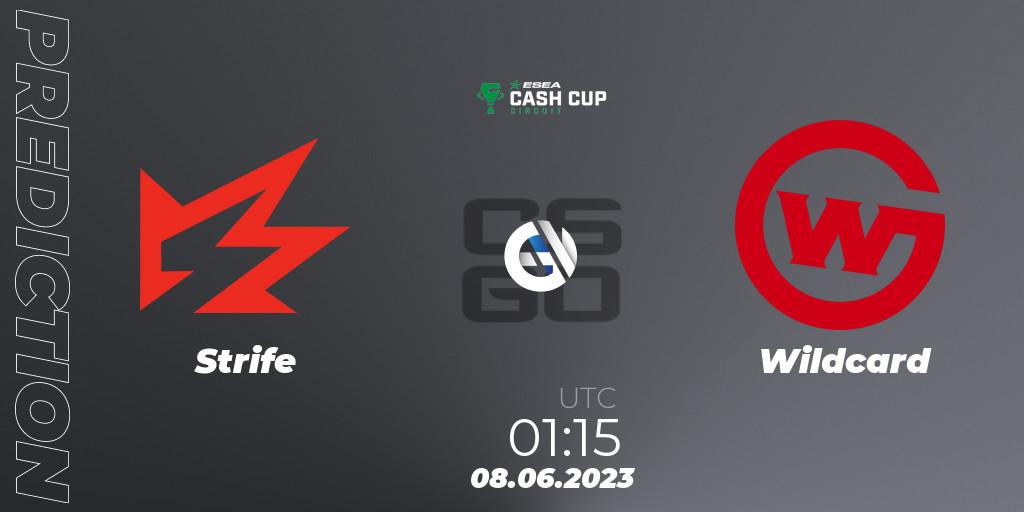 Strife - Wildcard: прогноз. 08.06.23, CS2 (CS:GO), ESEA Cash Cup Circuit Season 1 Finals