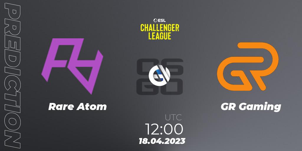 Rare Atom - GR Gaming: прогноз. 18.04.2023 at 12:00, Counter-Strike (CS2), ESL Challenger League Season 45: Asia-Pacific